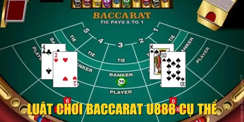 Luật chơi Baccarat U888 cụ thể
