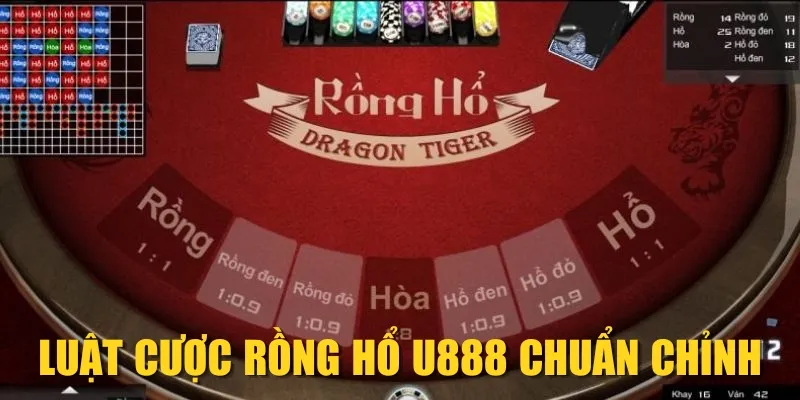 Luật cược Rồng Hổ U888 chuẩn chỉnh